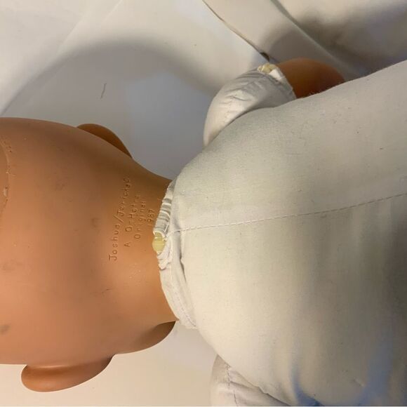 TERRI DEHETRE DOLLS 19" JOSHUA JERICKA VINYL BABY DOLL 1987 - Picture 7 of 10